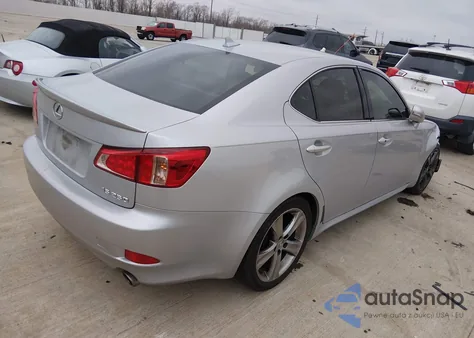 2012 Lexus Is 250 from USA, damaged, VIN JTHBF5C20C5178661